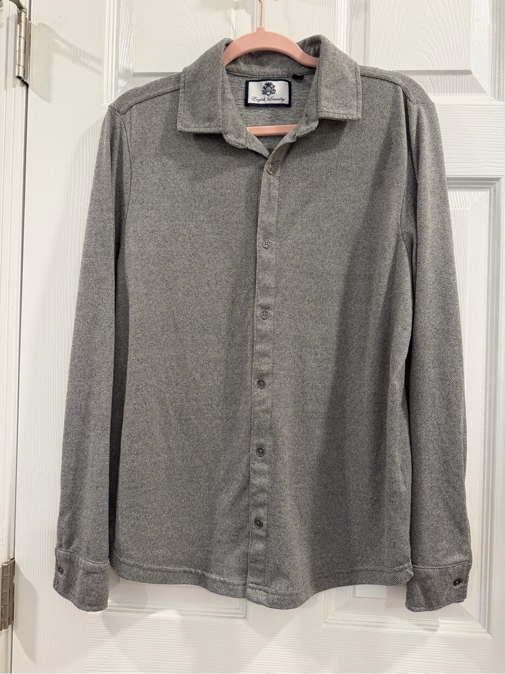 English Laundry Heather Gray Knit Top